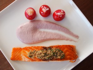 lachs gremolata