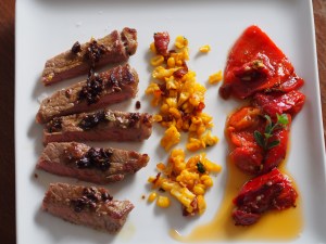 roastbeef vadouvan mais parika