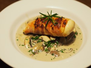 maishendl bacon pilze